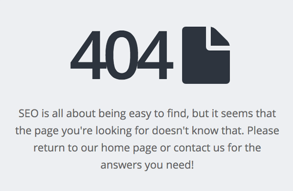 Http Error 404: It’s Not Always Bad!